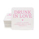 Drunk in Love Heart Square Coasters Image 2 of 2